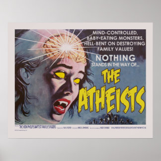 Het Atheïstische Poster van de Film (enorm)