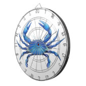 Het Atlantic Blue Crab Dart Board Dartbord (Voorkant Rechts)