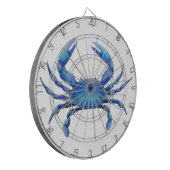 Het Atlantic Blue Crab Dart Board Dartbord (Voorkant Links)