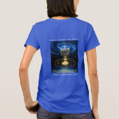 Het Atlantis Grail - ik accepteer dit niet - donke T-shirt (Achterkant)