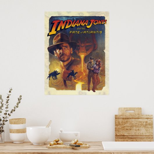 Het Atlantisvloed Poster (Keuken)