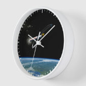 Het Atlas V541 lanceervoertuig in een baan om de a (Hoek)