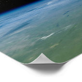 Het Atlas V541 lanceervoertuig in een baan om de a Poster (Hoek)