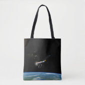 Het Atlas V541 lanceervoertuig in een baan om de a Tote Bag (Voorkant)
