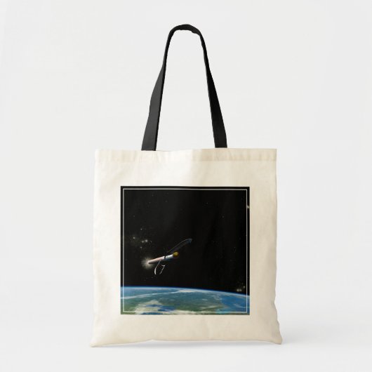 Het Atlas V541 lanceervoertuig in een baan om de a Tote Bag (Voorkant)
