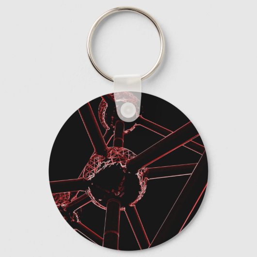 Het atomium sleutelhanger (Voorkant)