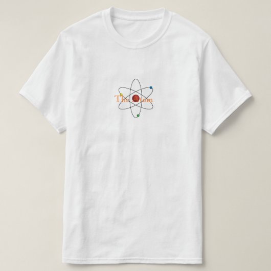 Het Atoom - Een MisterP Shirt (Design voorkant)