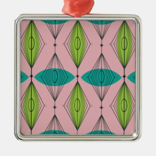 Het atoom Roze Ornament van Kerstmis Ogee &