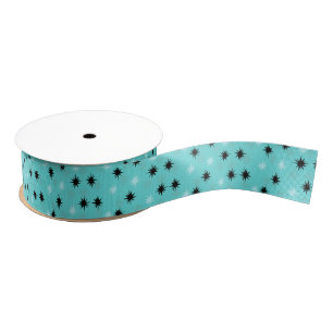 Het atoom Turkooise Lint van Starbursts Grosgrain