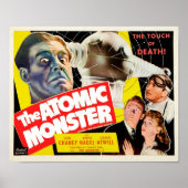 Het atoommonster Poster (Voorkant)