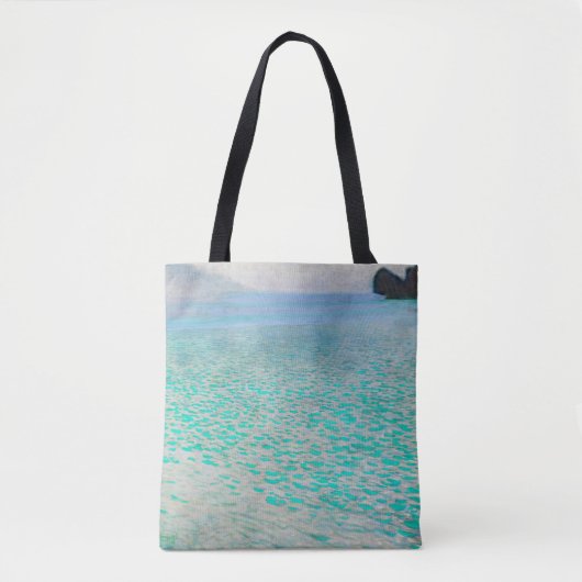Het Attermeer, Gustav Klimt Tote Bag (Voorkant)