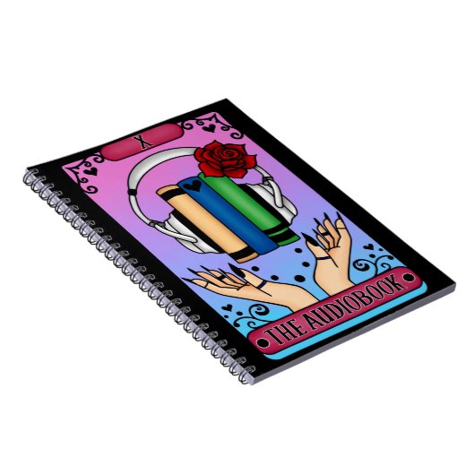 Het Audiobook Tarot Notitieboek (Rechterzijde)