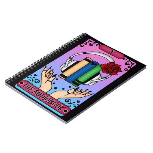 Het Audiobook Tarot Notitieboek (Linkerzijde)