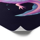 Het Aura Art Poster van Axolotl (Hoek)