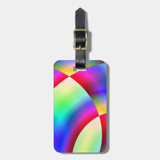 Het Aurora-Bagagelabel Bagagelabel (Voorkant verticaal)