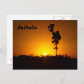 Het Australische briefkaart van de (Voorkant / Achterkant)