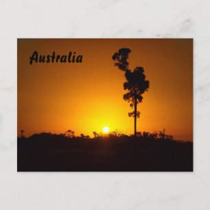 Het Australische briefkaart van de