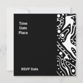 Het Australische partijthema van de uitnodiging is (Achterkant)