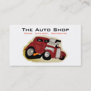 Het auto Visitekaartje van de Reparatie