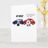 Het auto Wenskaart van het Lotto Kaart (Gele Bloem)