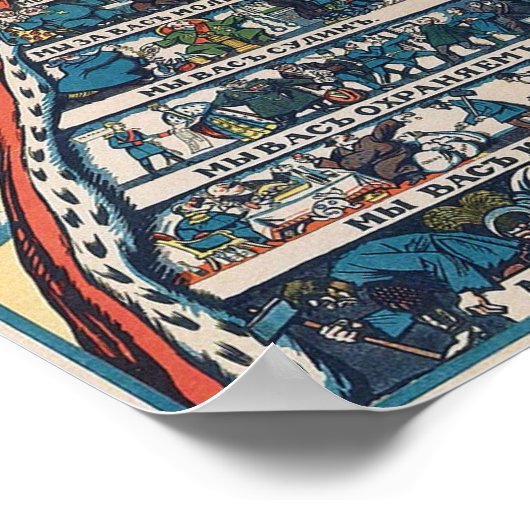 Het autocratische systeem = Alexsai Radakov Poster (Hoek)