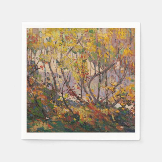 Het Autumn Foliage-Canadese landschap van Tom Thom Servet (Voorkant)
