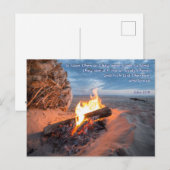 Het avondeten is klaar van de Heer Briefkaart (Voorkant / Achterkant)