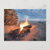 Het avondeten is klaar van de Heer Briefkaart (Voorkant)