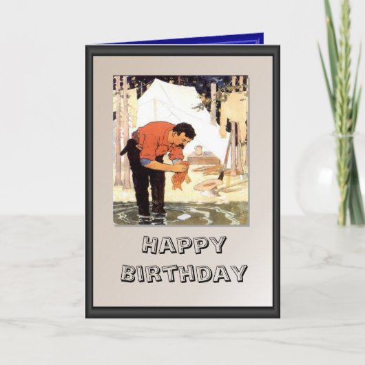 Het avondeten klaarmaken kaart (Voorkant)