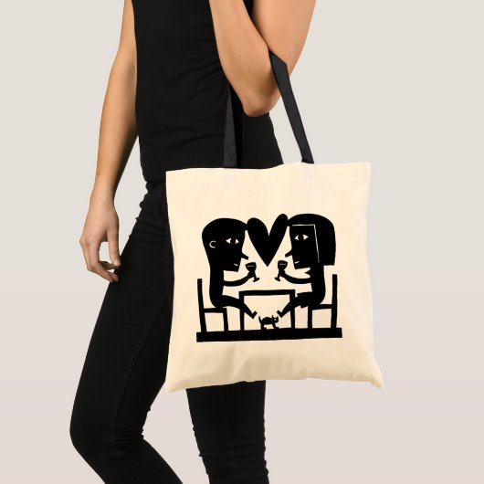 Het avondeten tote bag (Voorkant (product))