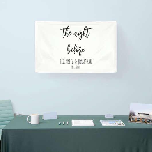 Het avondeten voor de repetitie van het huwelijk spandoek (Beurs)