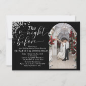 Het avondeten voor het eten van foto's kaart (Voorkant)