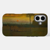 Het avondlandschap van George Inness (1889) Case-Mate iPhone Case (Achterkant (horizontaal))