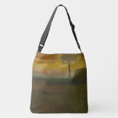 Het avondlandschap van George Inness (1889) Crossbody Tas (Achterkant)