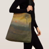 Het avondlandschap van George Inness (1889) Crossbody Tas (Dichtbij)
