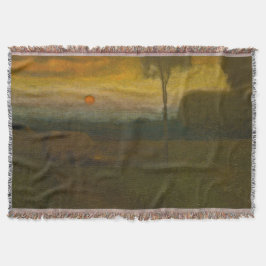 Het avondlandschap van George Inness (1889) Deken