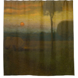 Het avondlandschap van George Inness (1889) Douchegordijn