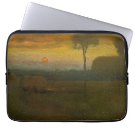 Het avondlandschap van George Inness (1889) Laptop Sleeve