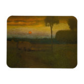 Het avondlandschap van George Inness (1889) Magneet (Horizontaal)