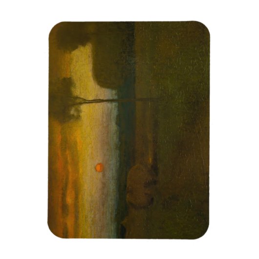 Het avondlandschap van George Inness (1889) Magneet (Verticaal)
