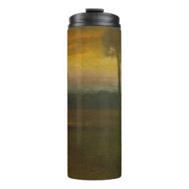 Het avondlandschap van George Inness (1889) Thermosbeker