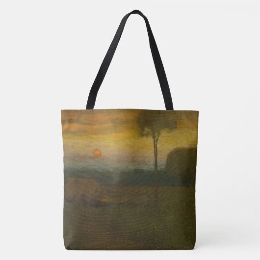 Het avondlandschap van George Inness (1889) Tote Bag (Voorkant)