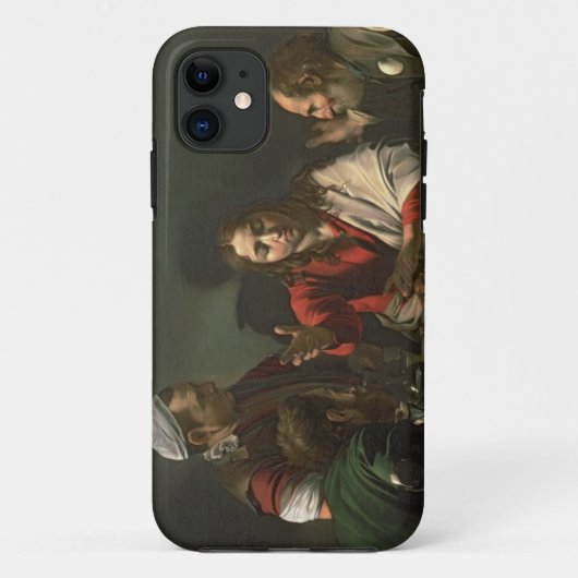 Het avondmaal te Emmaus, 1601 (olieverf en tempera Case-Mate iPhone Case (Achterkant)