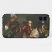 Het avondmaal te Emmaus, 1601 (olieverf en tempera Case-Mate iPhone Case (Achterkant (horizontaal))