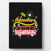 Het avonturieravontuur is de moeite waard fotoplaat (voorkant)