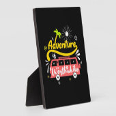 Het avonturieravontuur is de moeite waard fotoplaat (Zijkant)