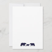 Het avontuur Awaits Woodland Beer Baby shower door (Achterkant)