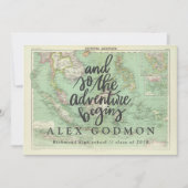 Het avontuur begint aankondiging (Voorkant)