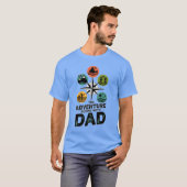 Het avontuur begint bij papa t-shirt (Voorkant volledig)