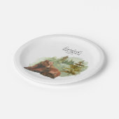 Het avontuur begint bijtende Beren Papieren Bordje (Gekanteld)